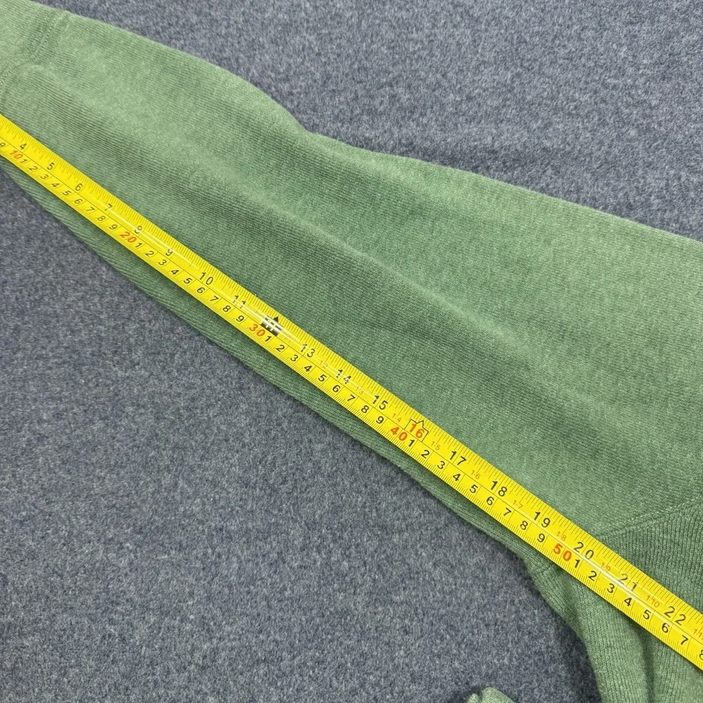 Vtg Polo Ralph Lauren Mens Sweater XL Green Quarter Zip Pony Preppy Estate Rib
